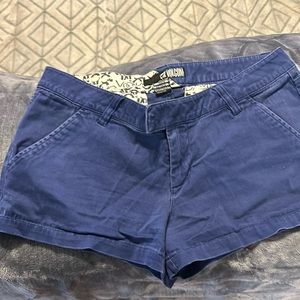 Volcom short shorts.